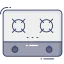 Gas stove icon 64x64