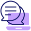 Chat bubbles icon 64x64