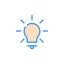 Light bulb icon 64x64