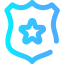 Police badge icon 64x64