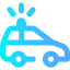 Police car icon 64x64