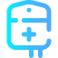 Blood transfusion icon 64x64