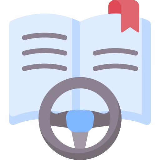 Driving school icon