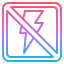 Flash off アイコン 64x64