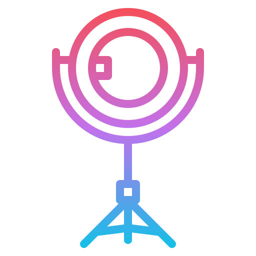 Ring light icon