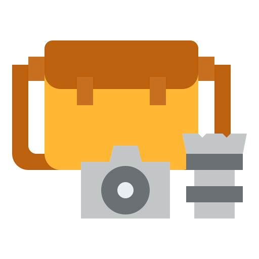 Camera bag icon