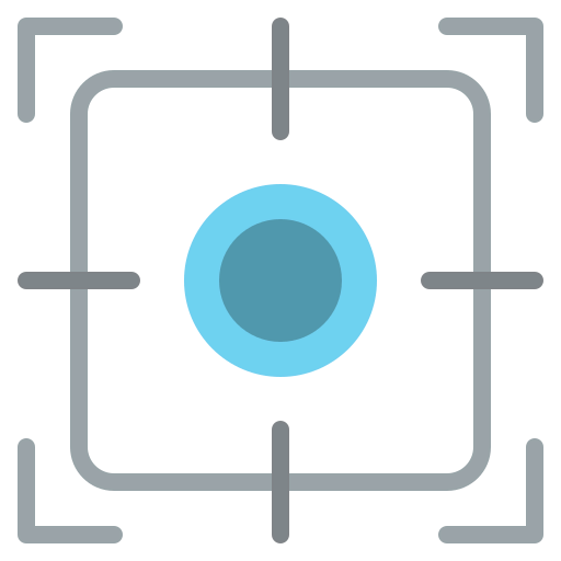 Camera focus icon