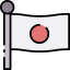 Japan flag icon 64x64