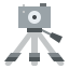 Camera tripod ícone 64x64