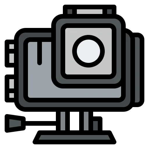 Action camera icon