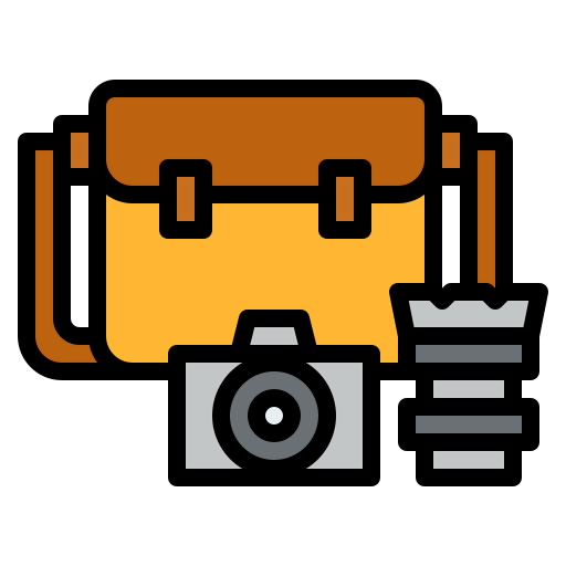 Camera bag icon