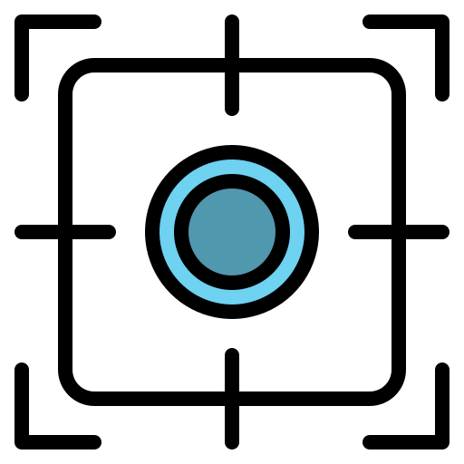 Camera focus icon