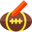 Rugby ball icon 64x64