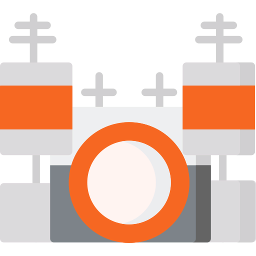 Drum set icon