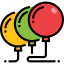 Balloons icon 64x64