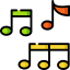 Music notes icon 64x64