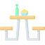 Picnic table icon 64x64