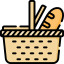 Picnic basket icon 64x64