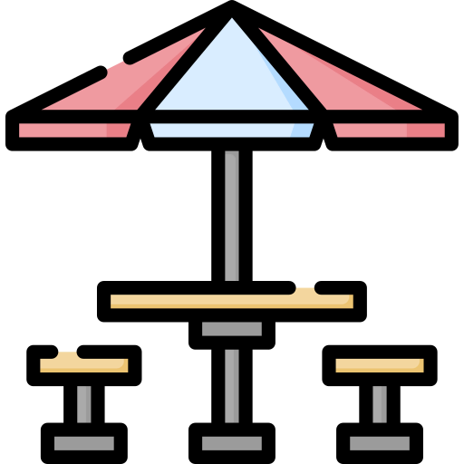 Picnic table icon