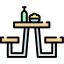 Picnic table icon 64x64