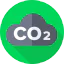 CO2 cloud biểu tượng 64x64