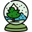 Snow globe icon 64x64