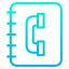 Phone book icon 64x64