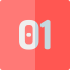 Number 1 icon 64x64
