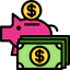 Piggy bank icon 64x64