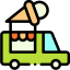 Ice cream truck icon 64x64
