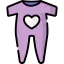 Baby clothes icon 64x64