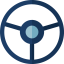 Steering wheel icon 64x64