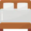 Double bed biểu tượng 64x64