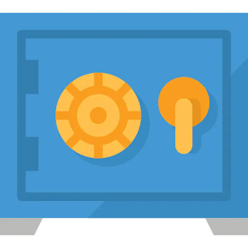 Safe box icon