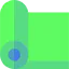 Yoga mat icon 64x64