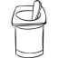 Yogurt with Spoon icon 64x64