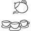 Tea Set ícone 64x64