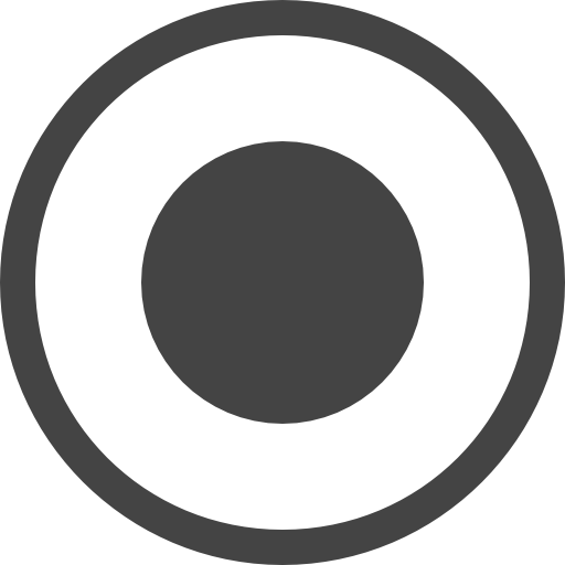 Dot Inside a Circle icon