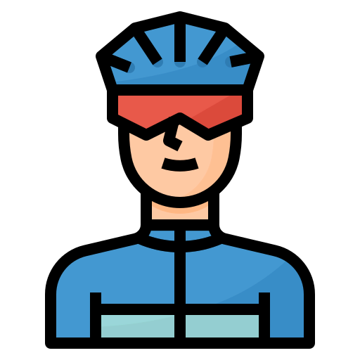 Cyclist icon