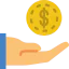 Dollar icon 64x64