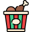 Chicken bucket icon 64x64