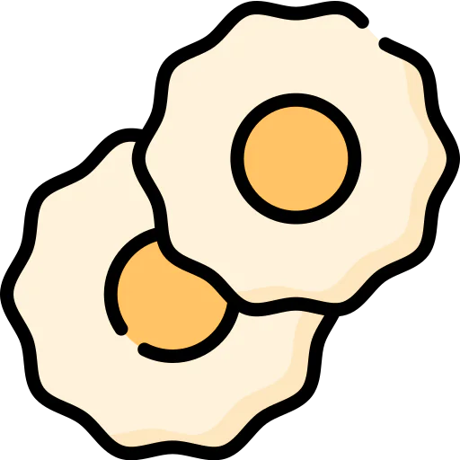 Fried egg icon