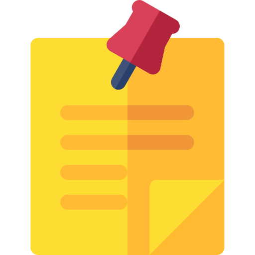 Sticky notes icon
