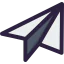 Paper plane icon 64x64