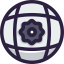 World grid icon 64x64