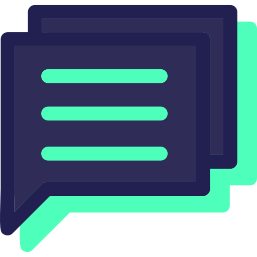Speech bubble icon