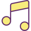 Music notes icon 64x64