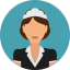 Cleaning lady Symbol 64x64