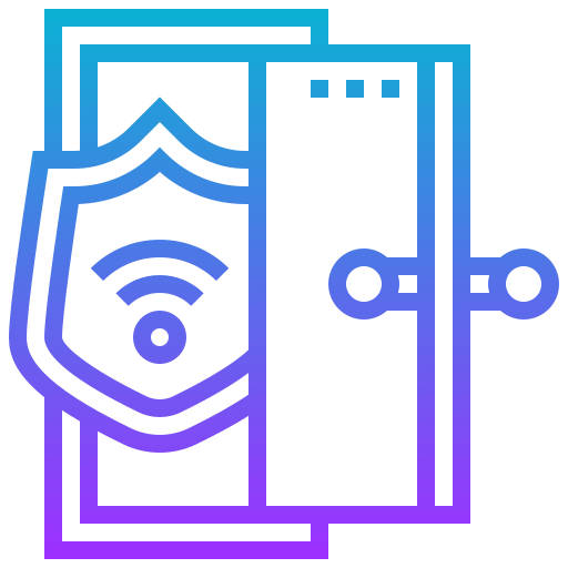 Door lock icon