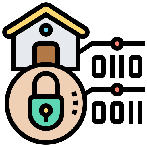 Data encryption ícono